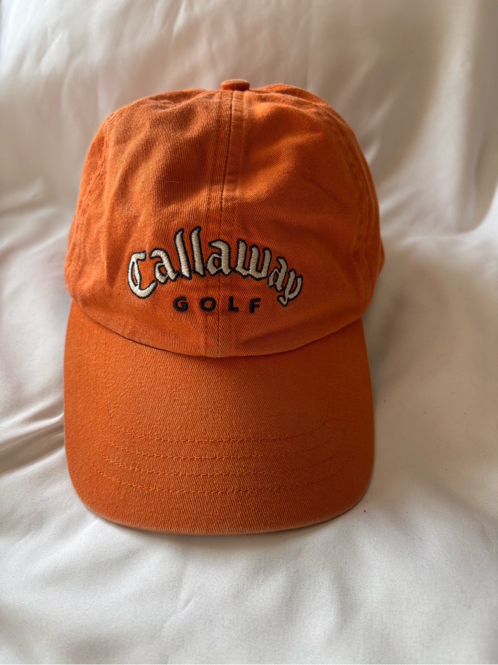 Callaway Orange Embroidered Golf cap